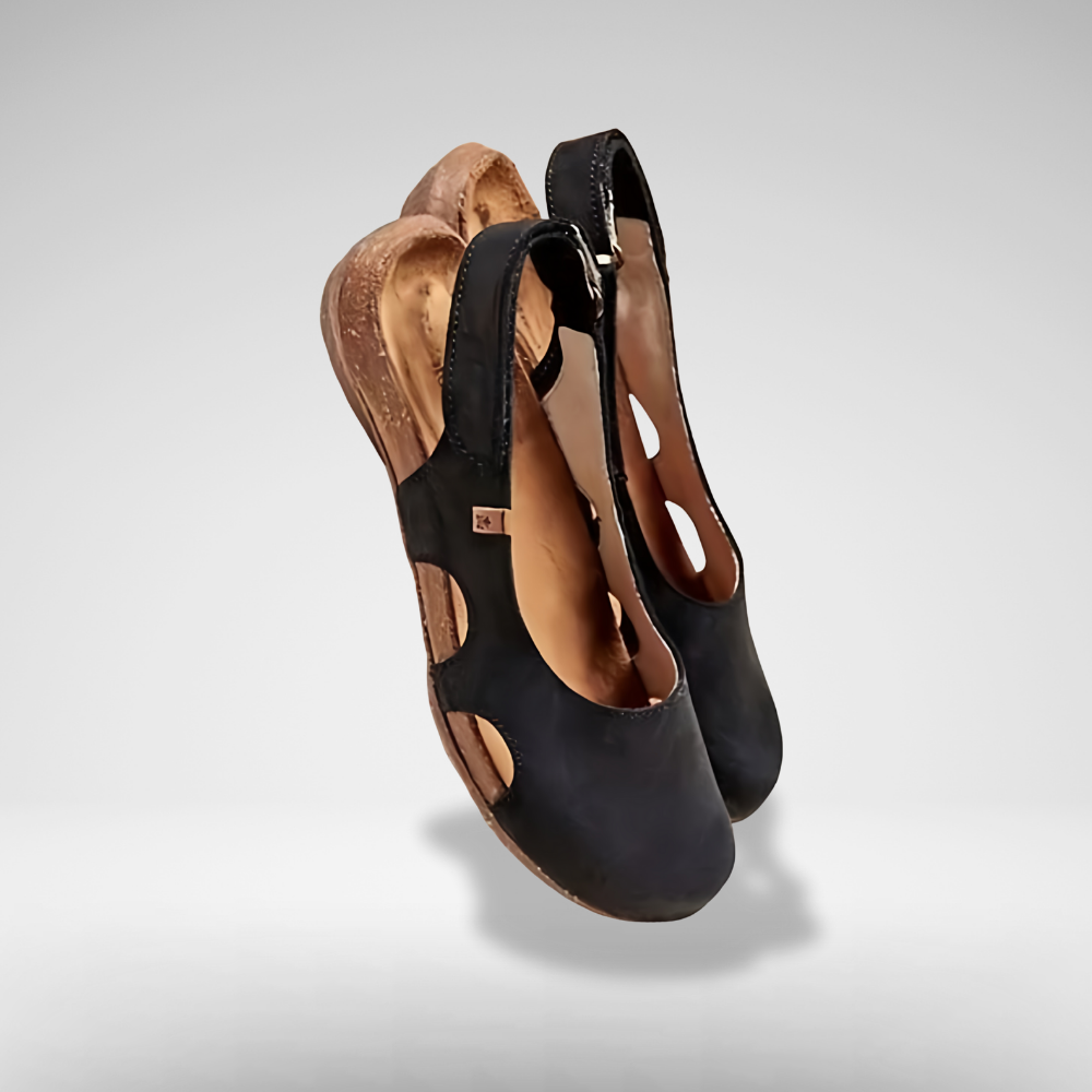 Women’s Arch Support Slingback Sandals | Work Comfort Flats