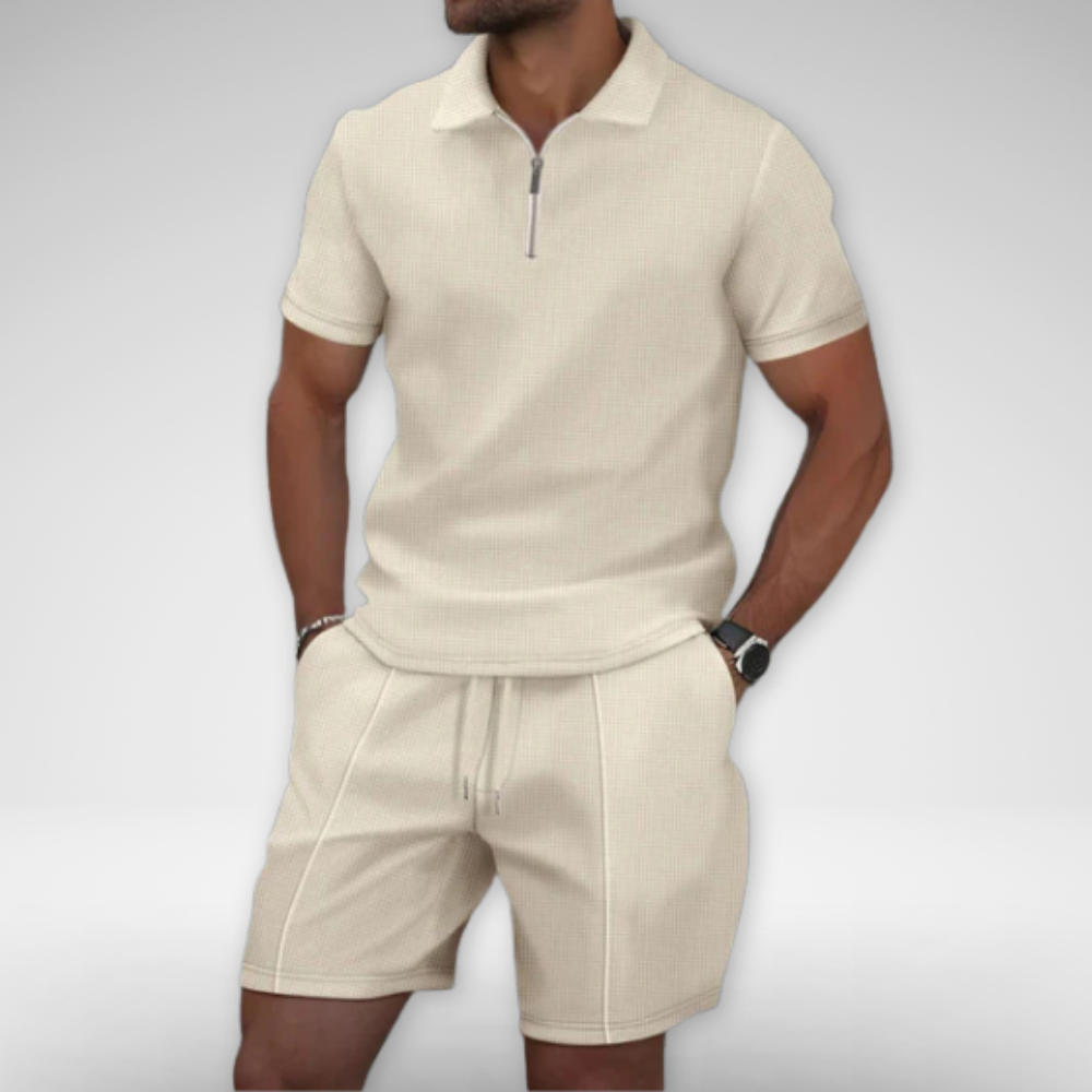 Men’s Two Piece Summer Set | Shorts and Shirt Casual