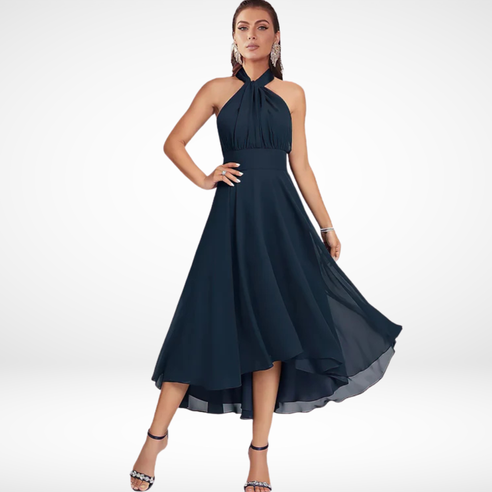 Women's Formal Summer High Low Dress | Midi