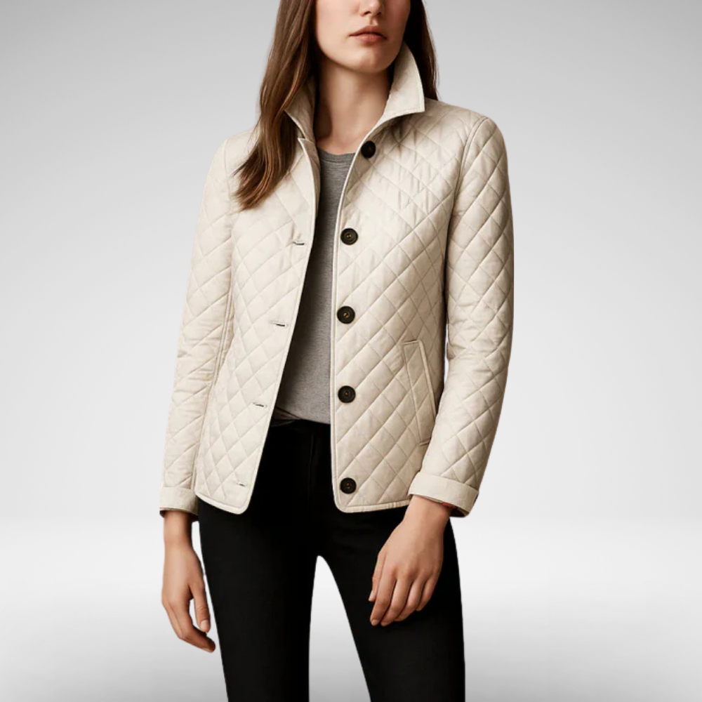 Women's Quilted Spring Jacket | Lightweight Windbreaker