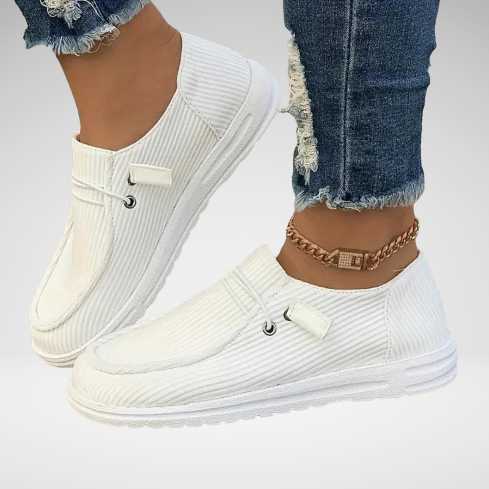Women’s Lightweight Walking Sneakers | Slip-On Arch Support