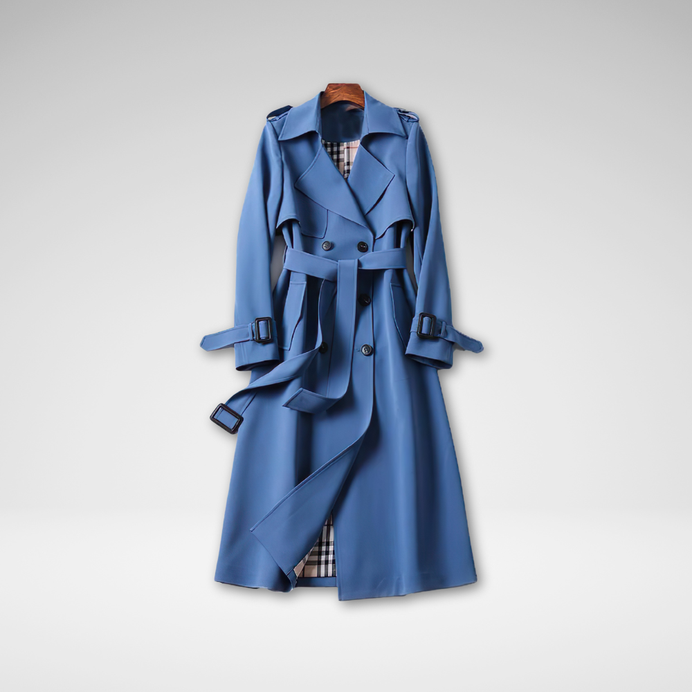 Women’s Long Trench Overcoat | Belted Oversized Coat