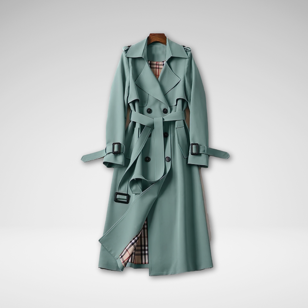 Women’s Long Trench Overcoat | Belted Oversized Coat