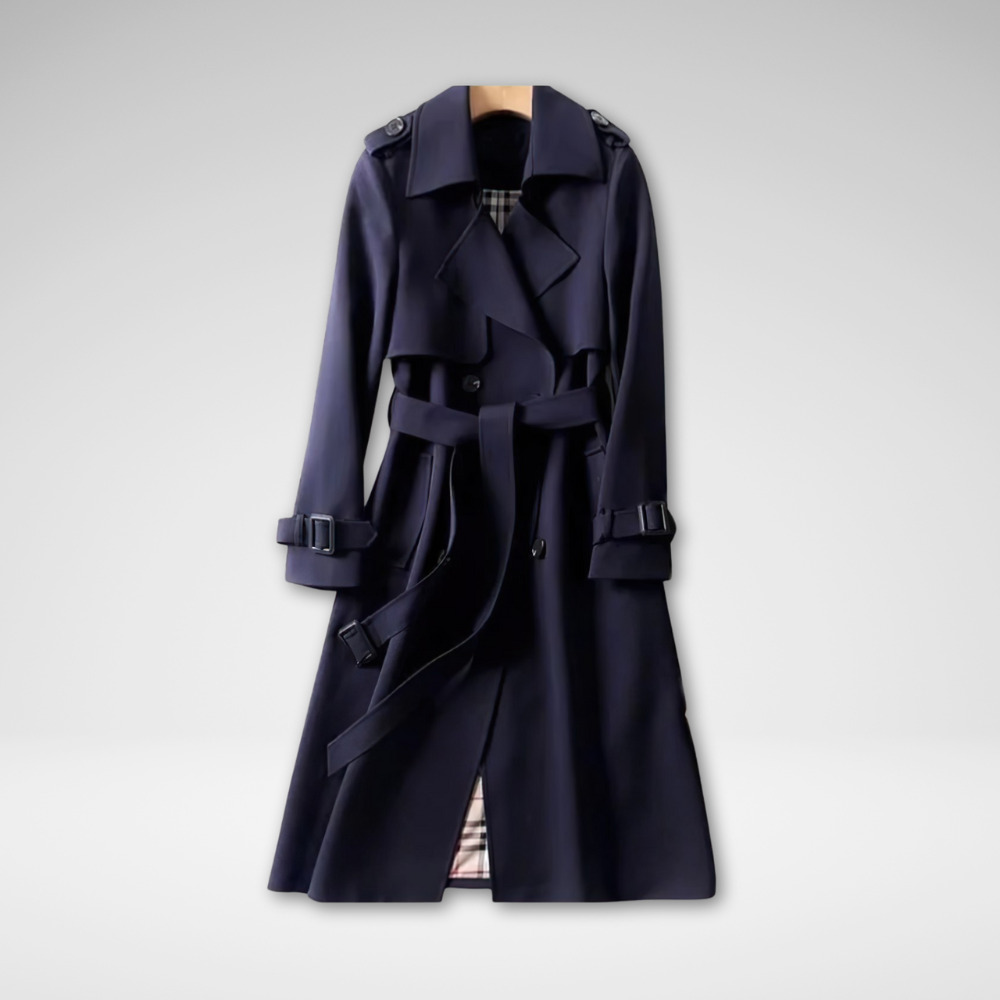 Women’s Long Trench Overcoat | Belted Oversized Coat