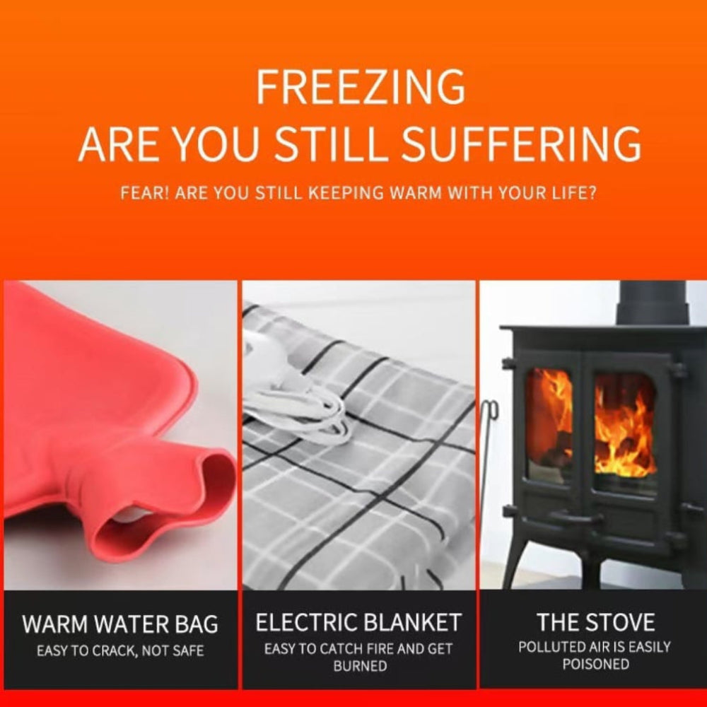 Best Portable Electric Heater Mini Ceramic Space Heater with Remote Control 5