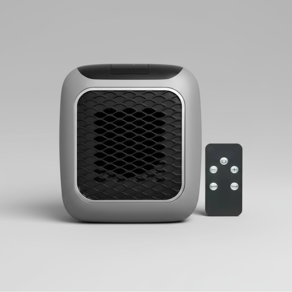 Best Portable Electric Wall Mounted Heater Instant Heat Energy Efficient 0