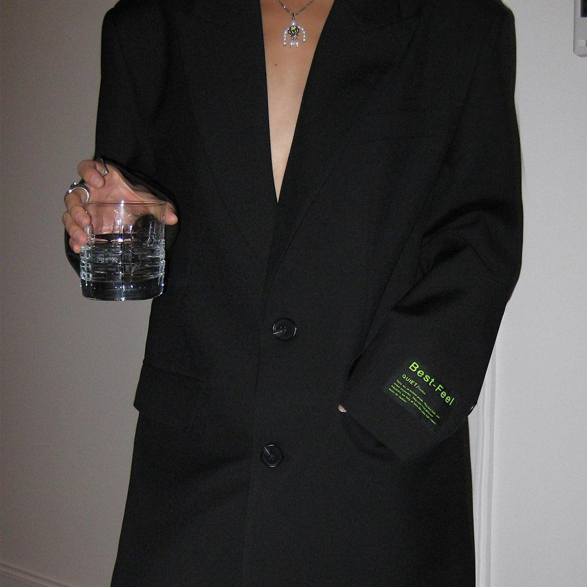 Black Oversized Blazer for Women Elegant Classic Style All Occasions 7