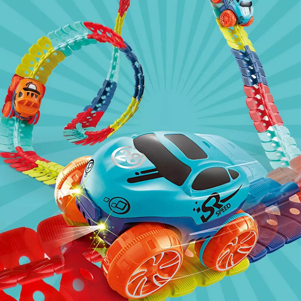 Car Track Toy Anti-Gravity Race Set for Kids 3+ STEM Learning 4