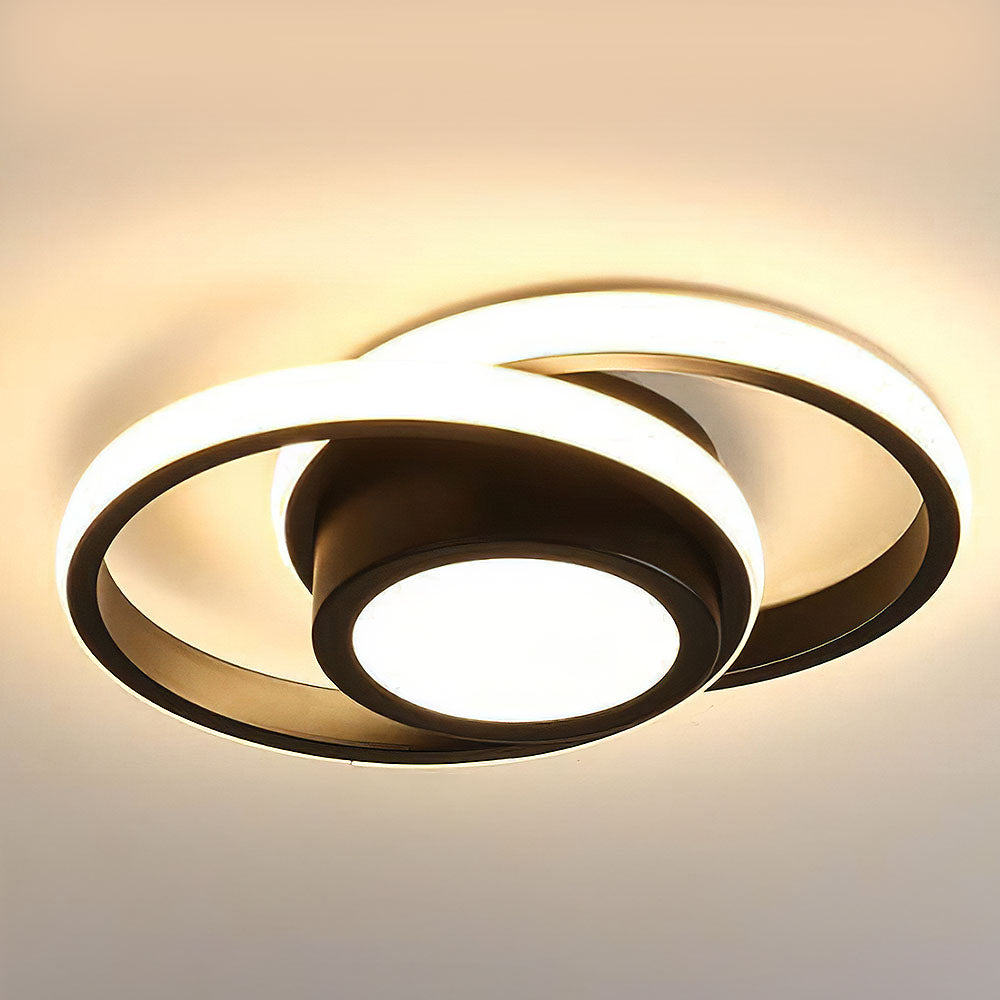 Ceiling Light Fixture Modern LED Flush Mount Energy Efficient Design 1