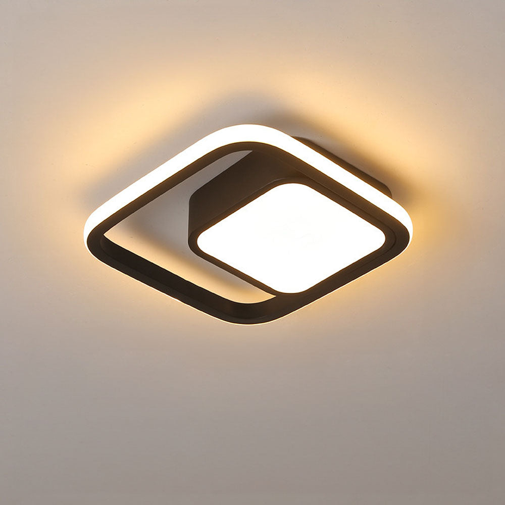 Ceiling Light Fixture Modern LED Flush Mount Energy Efficient Design 11