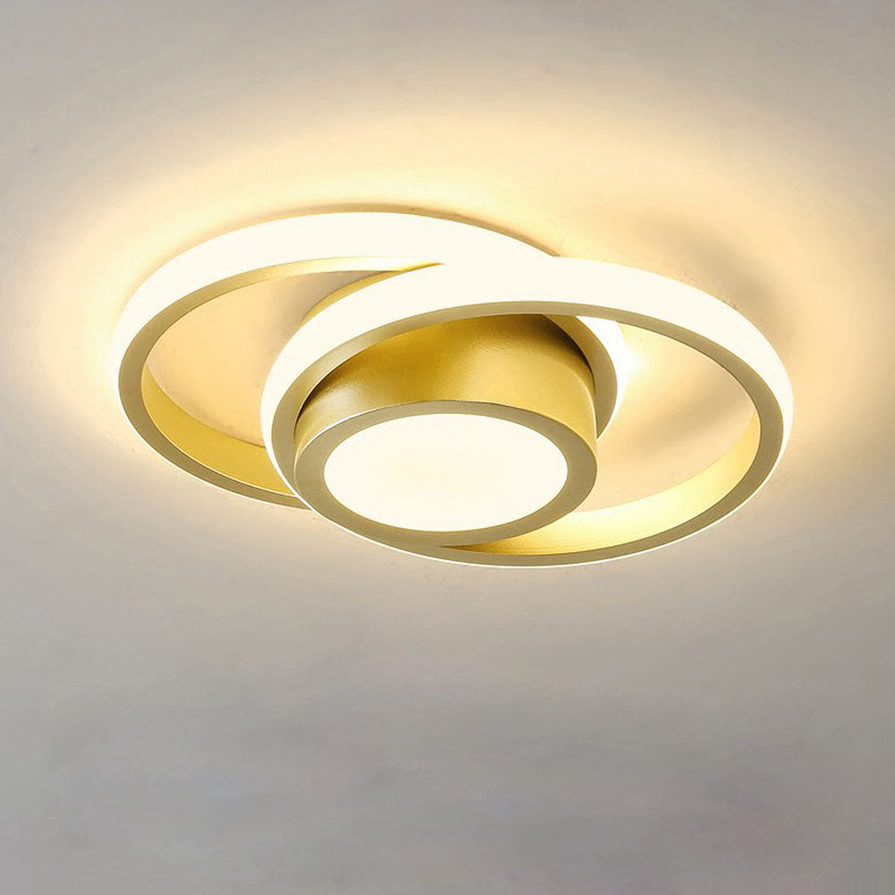 Ceiling Light Fixture Modern LED Flush Mount Energy Efficient Design 4