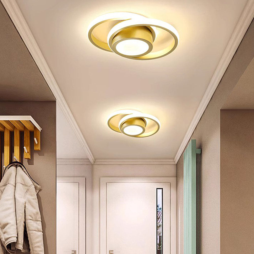 Ceiling Light Fixture Modern LED Flush Mount Energy Efficient Design 5