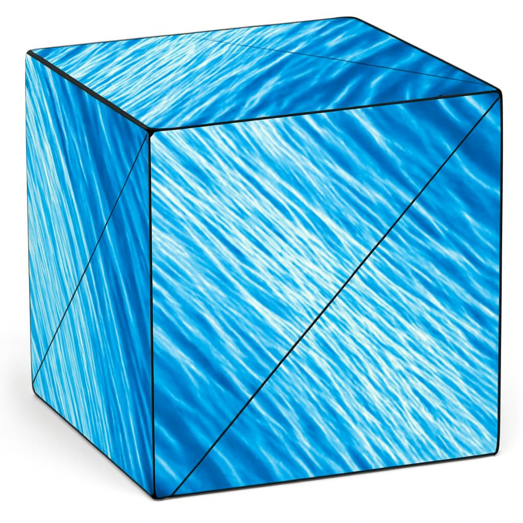 Magnetic Puzzle Cube Shape Shifting Fidget Brain Toy