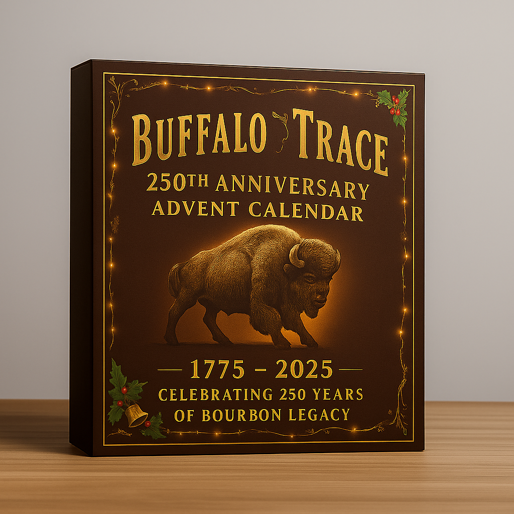 Buffalo Trace Advent Calendar 2025 Decorative Christmas Gift Box