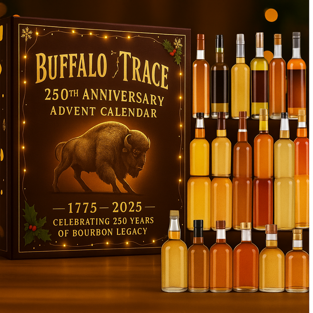Buffalo Trace Advent Calendar 2025 Decorative Christmas Gift Box