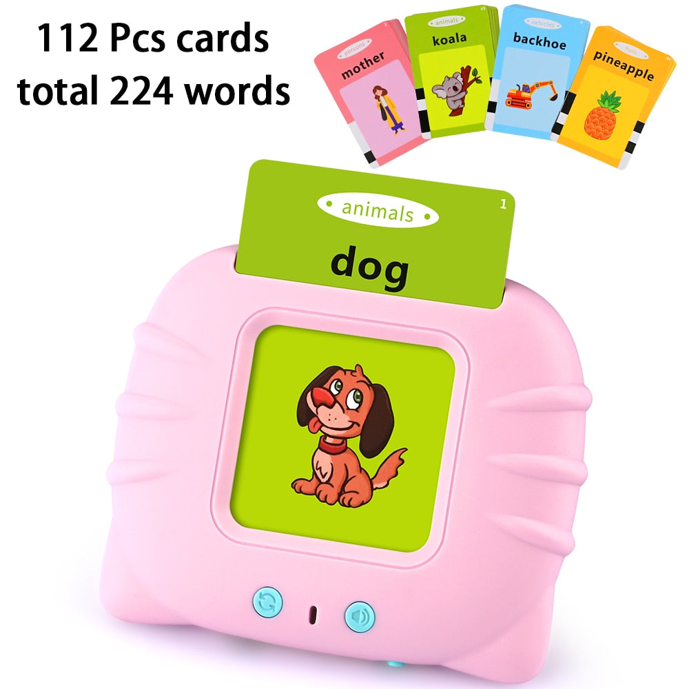 Educational Audio Cognitive Cards Learning Tool for Kids 0