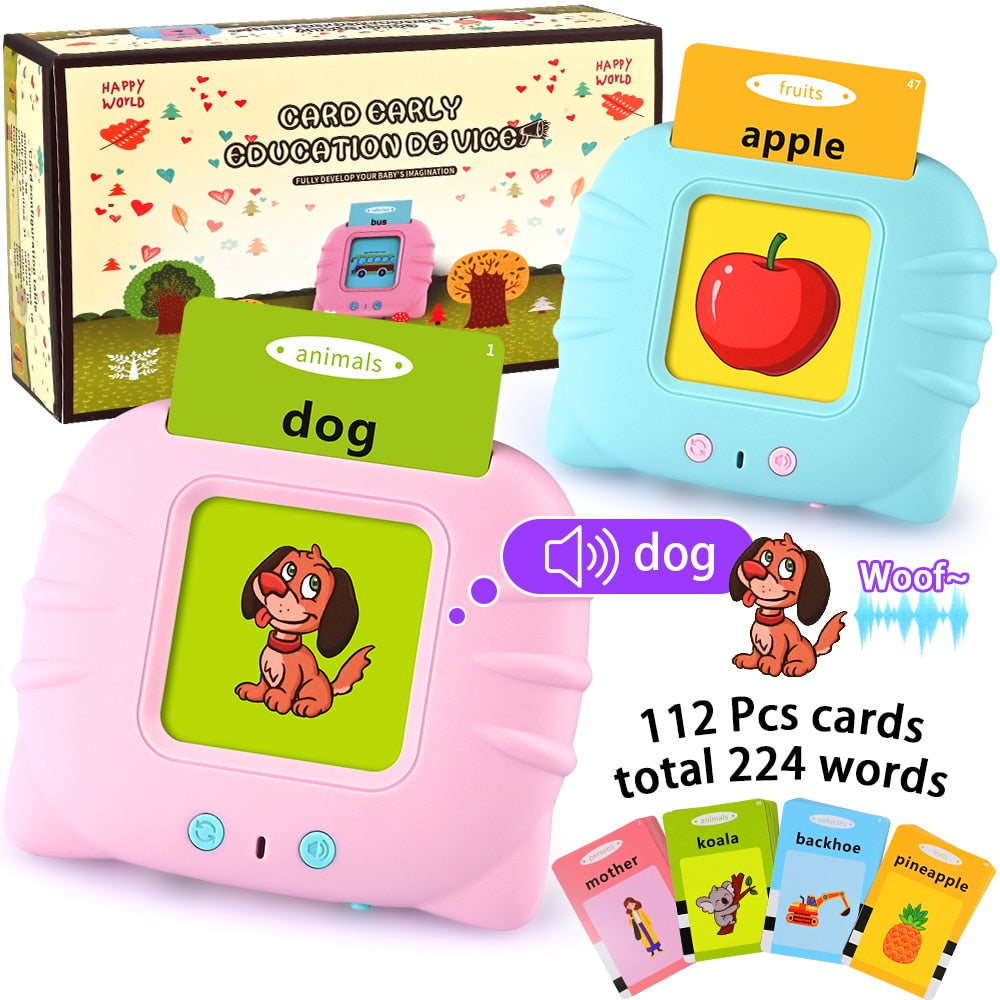Educational Audio Cognitive Cards Learning Tool for Kids 1