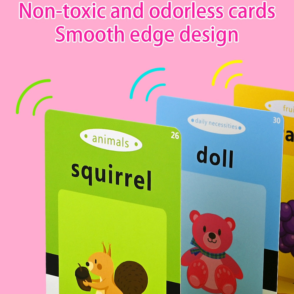 Educational Audio Cognitive Cards Learning Tool for Kids 6
