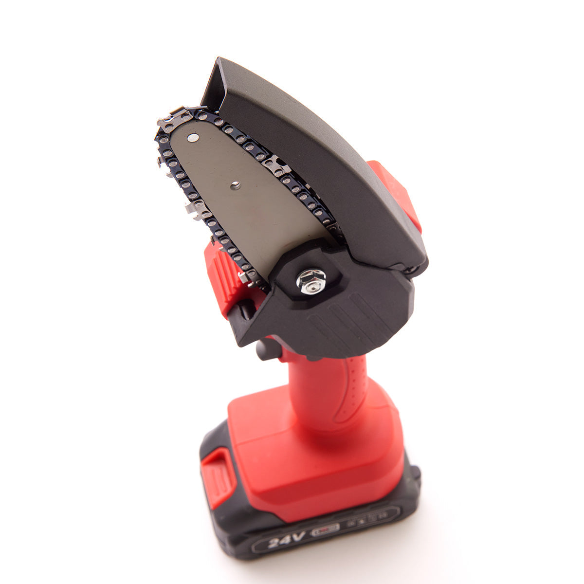 Electric Mini Chainsaw 24V Cordless Lightweight with Extra Chains 1