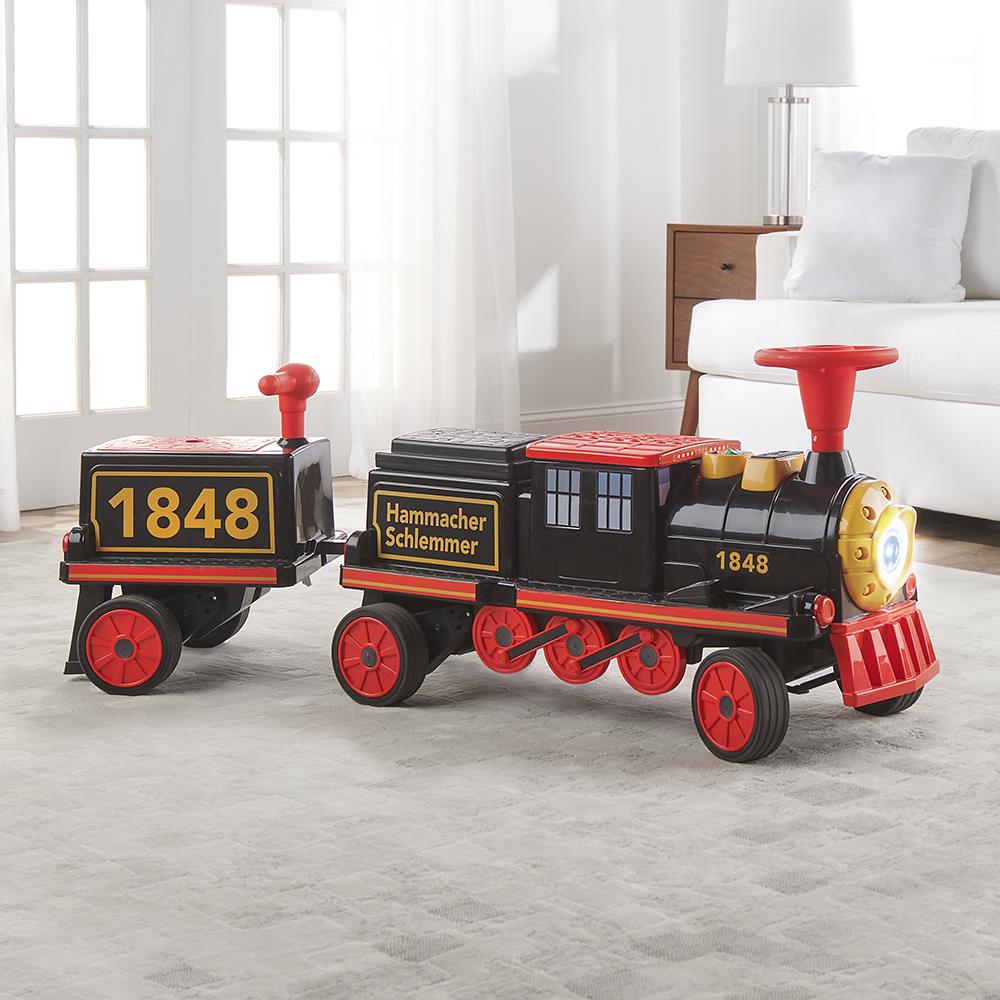 Electric Ride-On Train for Kids Three Passenger Backyard Adventure 7