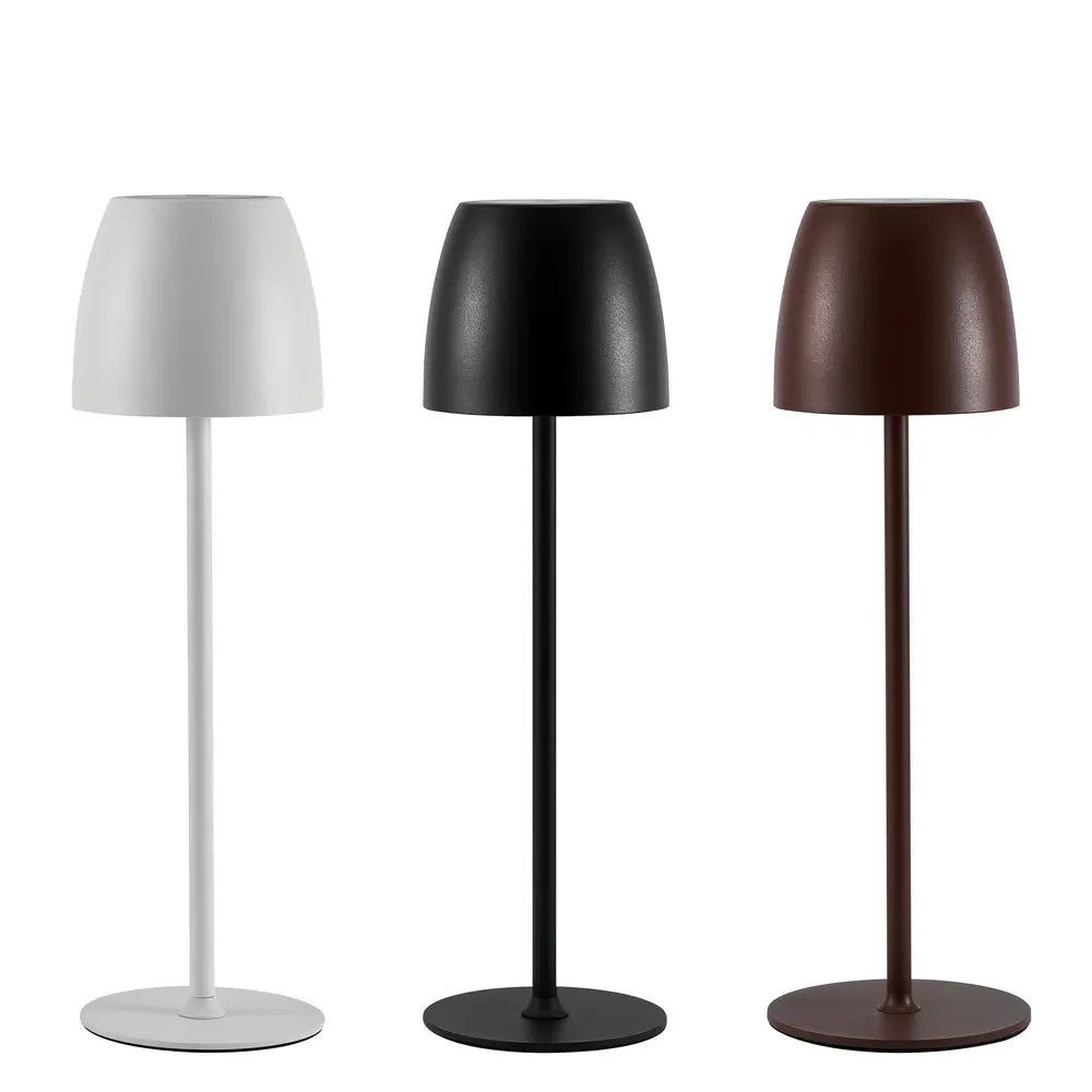 Modern Metal Cordless LED Table Lamp Waterproof