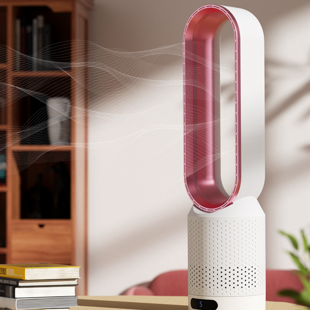 Evaporative Air Cooler Bladeless Fan Purifier 3-in-1 Quiet Design 2