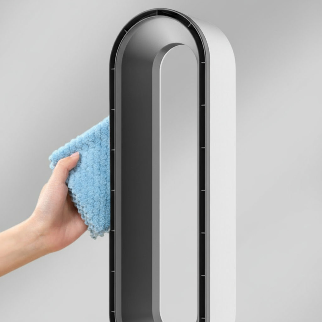 Evaporative Air Cooler Bladeless Fan Purifier 3-in-1 Quiet Design 5