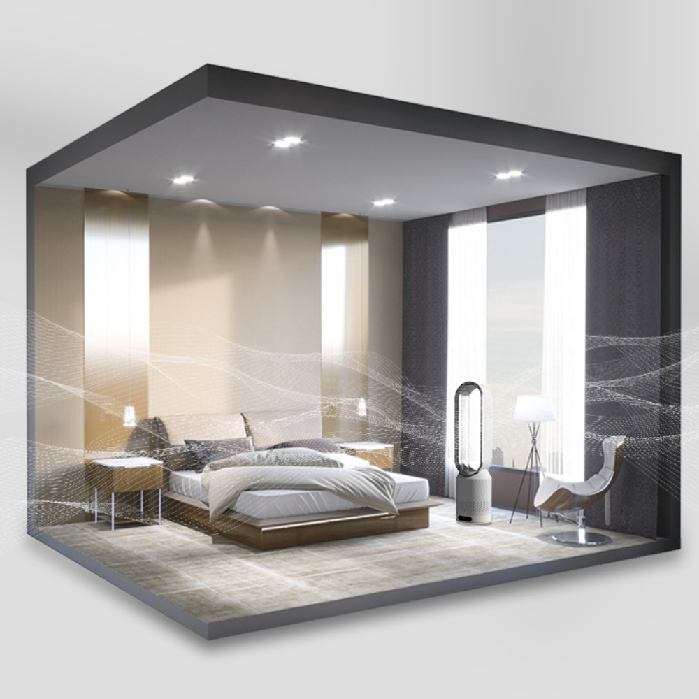 Evaporative Air Cooler Bladeless Fan Purifier 3-in-1 Quiet Design 7