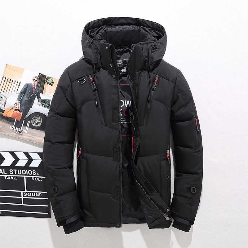Heavy-Duty Waterproof Parka Jacket for Men and Women Winter Warmth 0