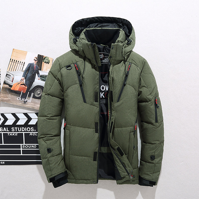 Heavy-Duty Waterproof Parka Jacket for Men and Women Winter Warmth 4