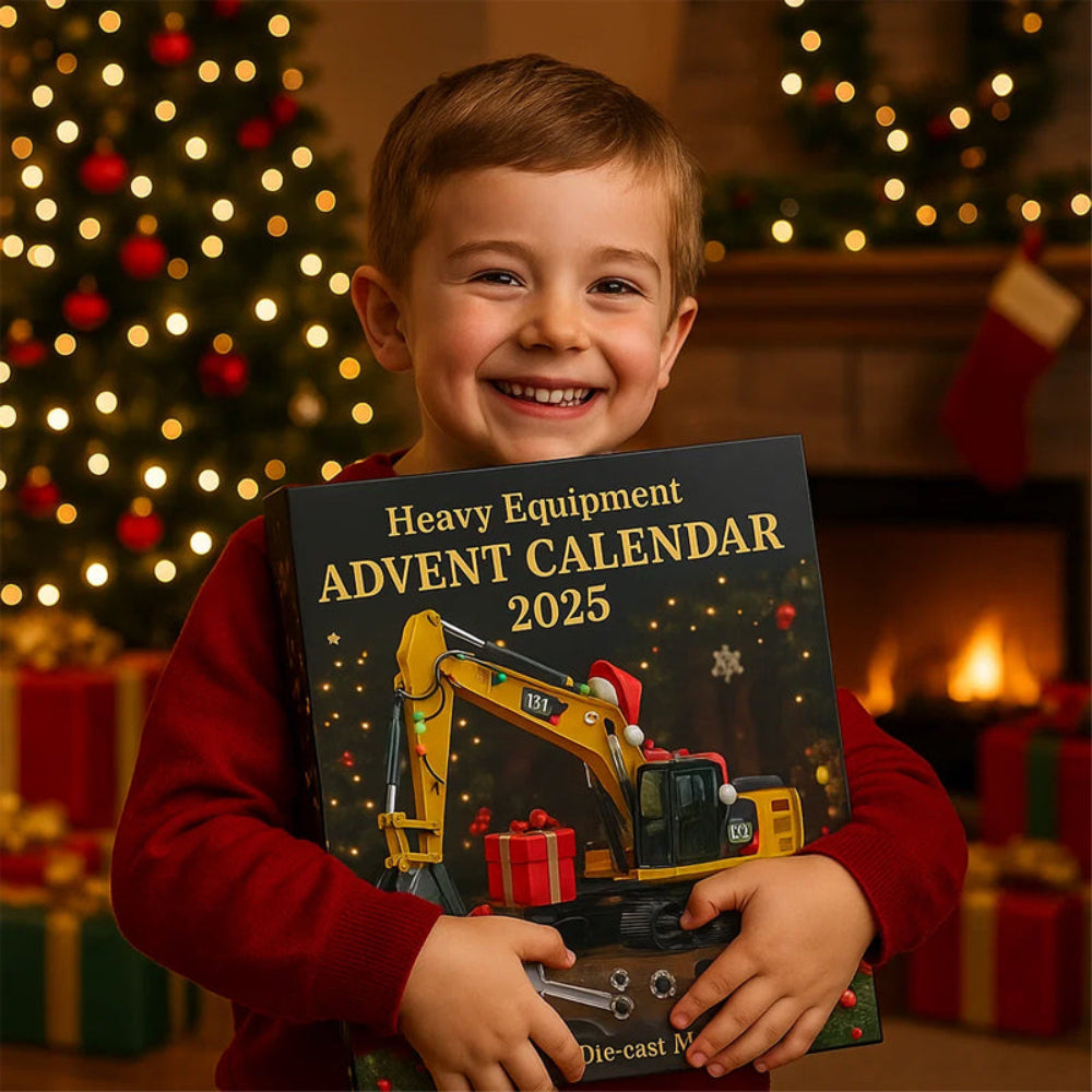 Heavy Equipment Advent Calendar 24 Miniature Construction Vehicles 2