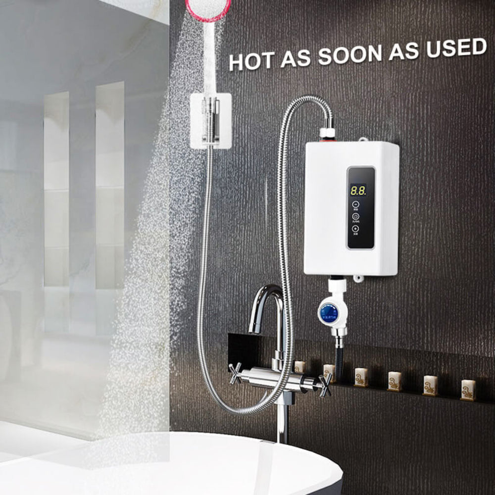 Hot Water System Tankless Electric Water Heater Instant Supply 4