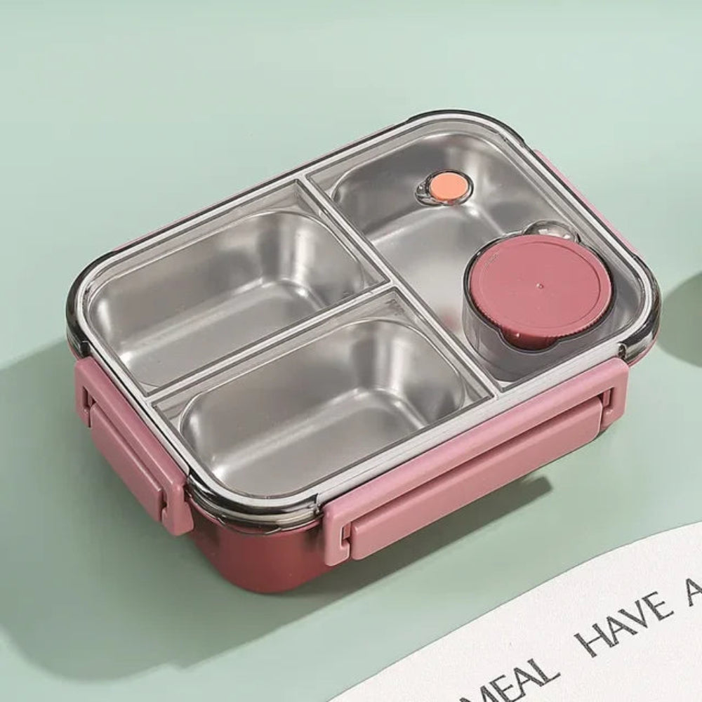 Insulated Food Storage Containers Portable Leak-Proof Lunch Box 3