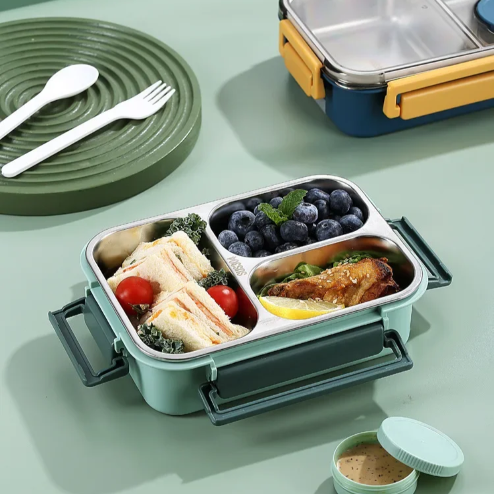 Insulated Food Storage Containers Portable Leak-Proof Lunch Box 5