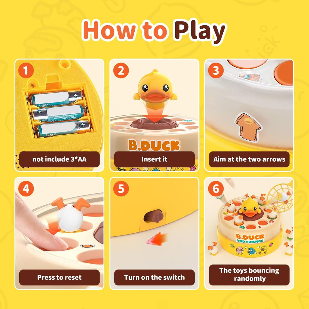 Interactive Jumping Ducks Game for Kids Family Fun Activity 4