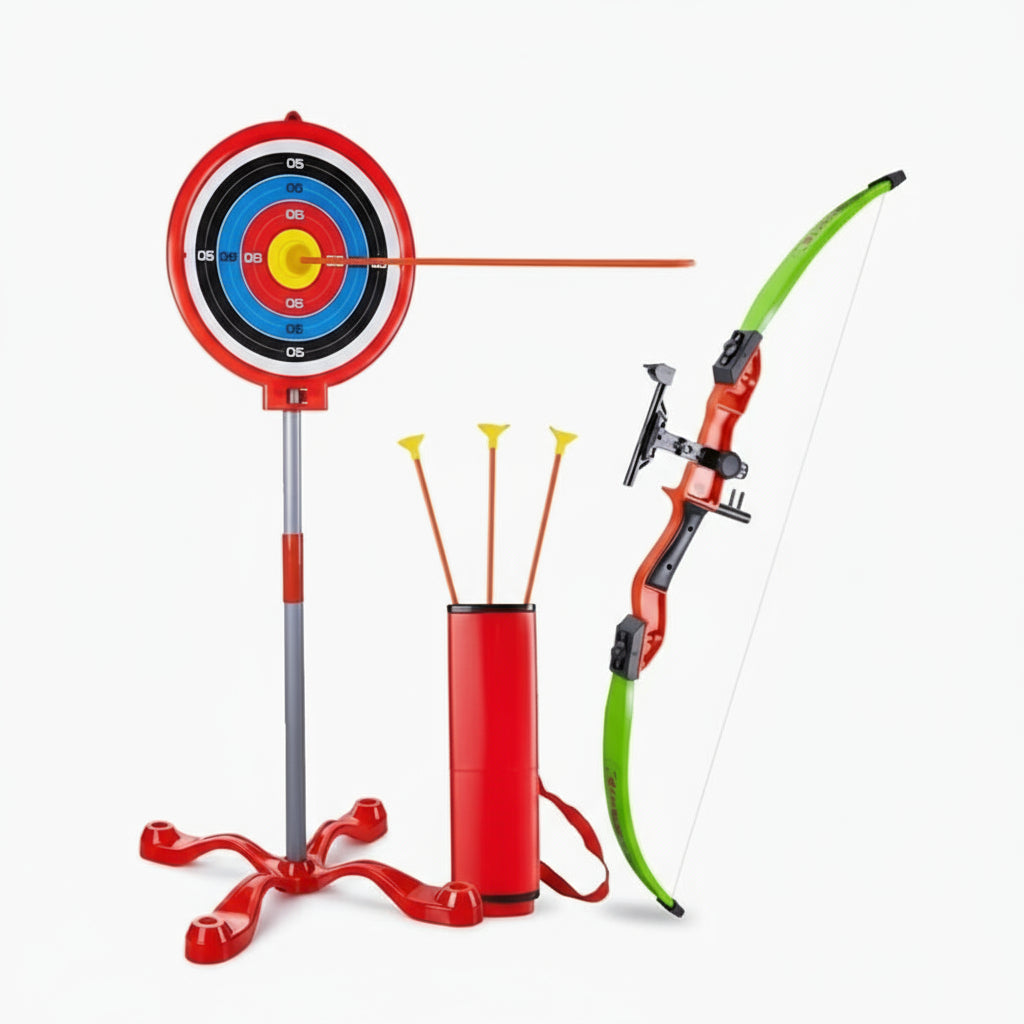 Kids Archery Set Bow and Arrow Target Game Indoor Outdoor Fun 0