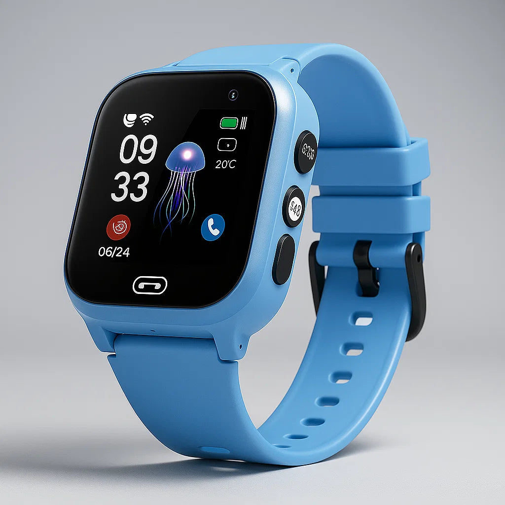 Kids GPS Smartwatch with Video Call Camera Waterproof Tracking 0