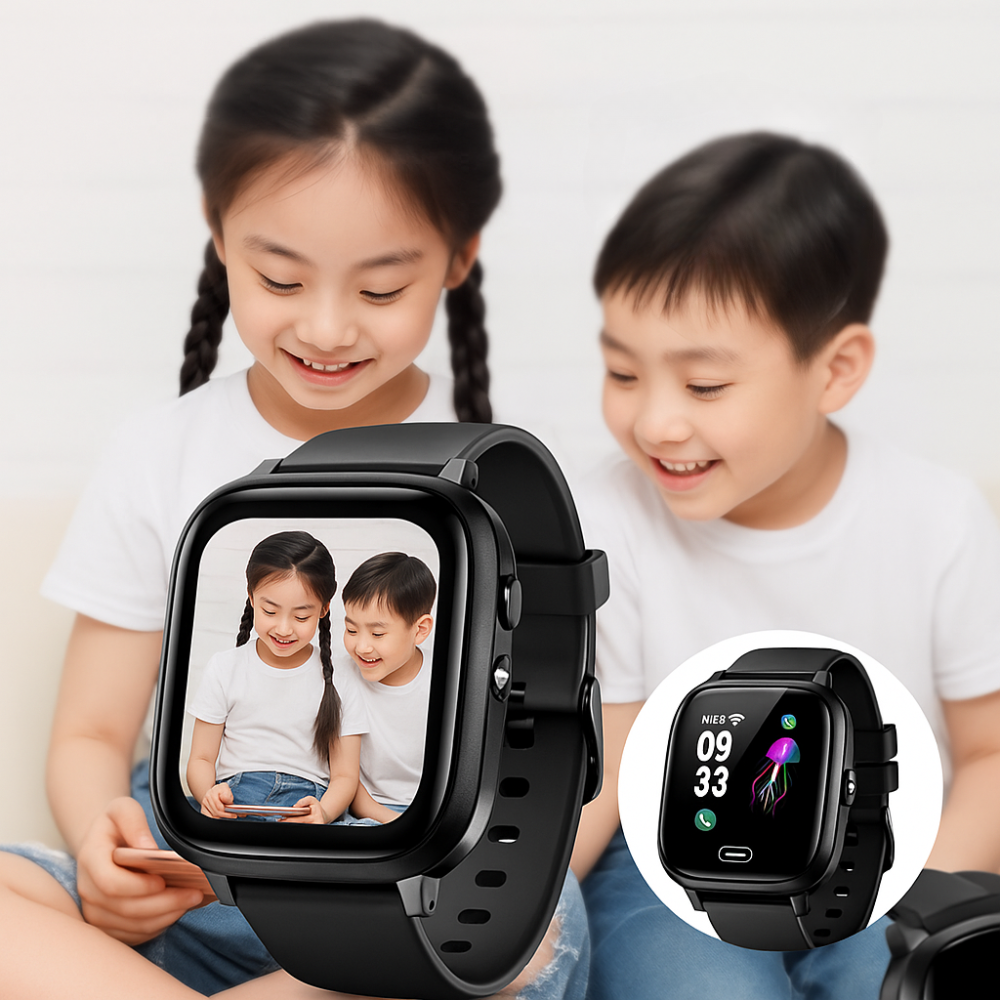 Kids GPS Smartwatch with Video Call Camera Waterproof Tracking 4