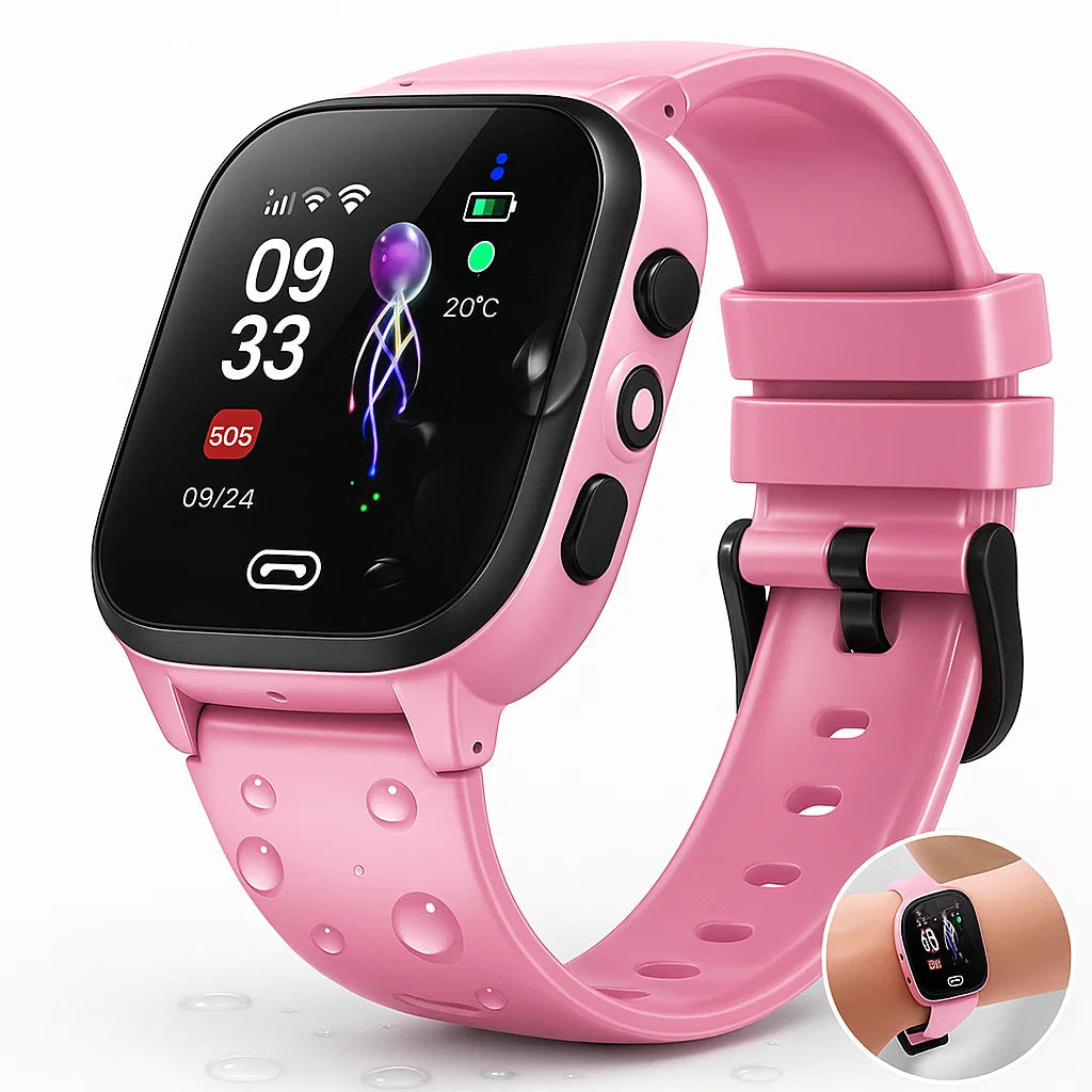 Kids GPS Smartwatch with Video Call Camera Waterproof Tracking 6
