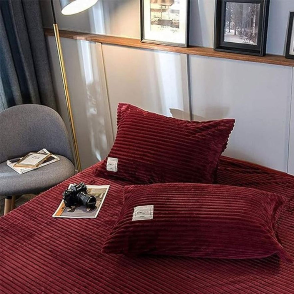 King Size Velvet Fleece Duvet Cover Set for Ultimate Warmth and Comfort 14