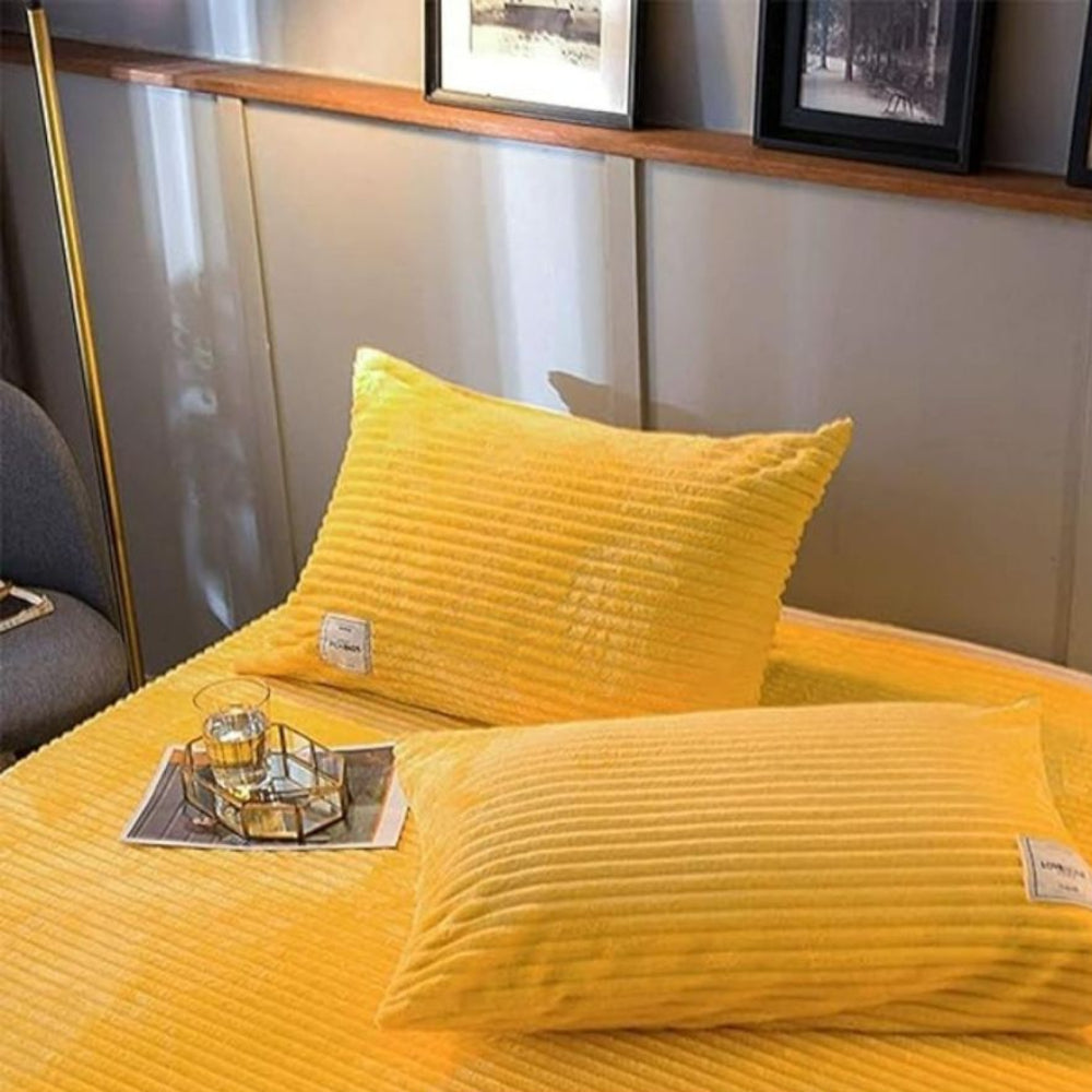 King Size Velvet Fleece Duvet Cover Set for Ultimate Warmth and Comfort 17