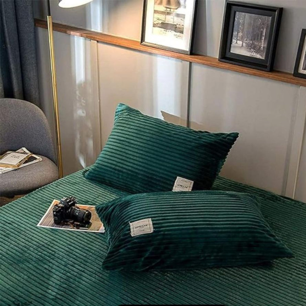 King Size Velvet Fleece Duvet Cover Set for Ultimate Warmth and Comfort 22
