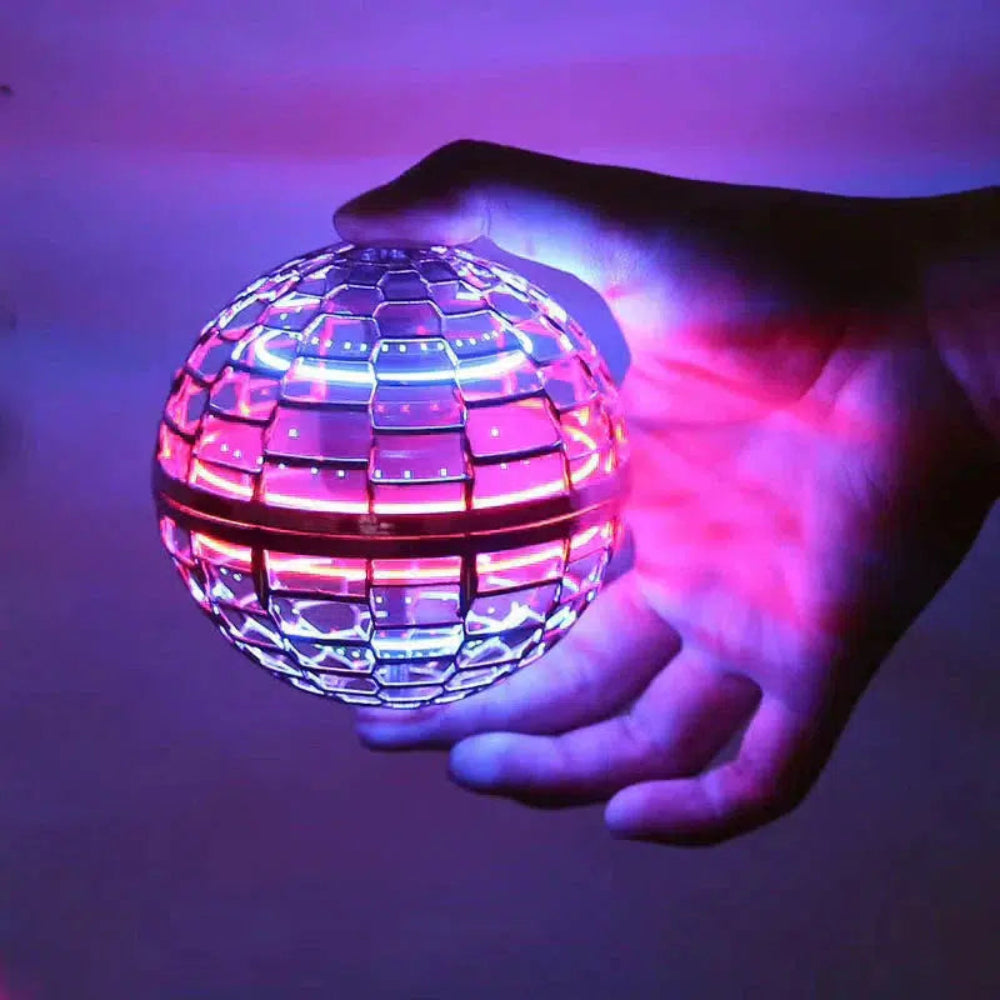 LED Flying Ball Interactive Toy Rechargeable Fun for Kids 3