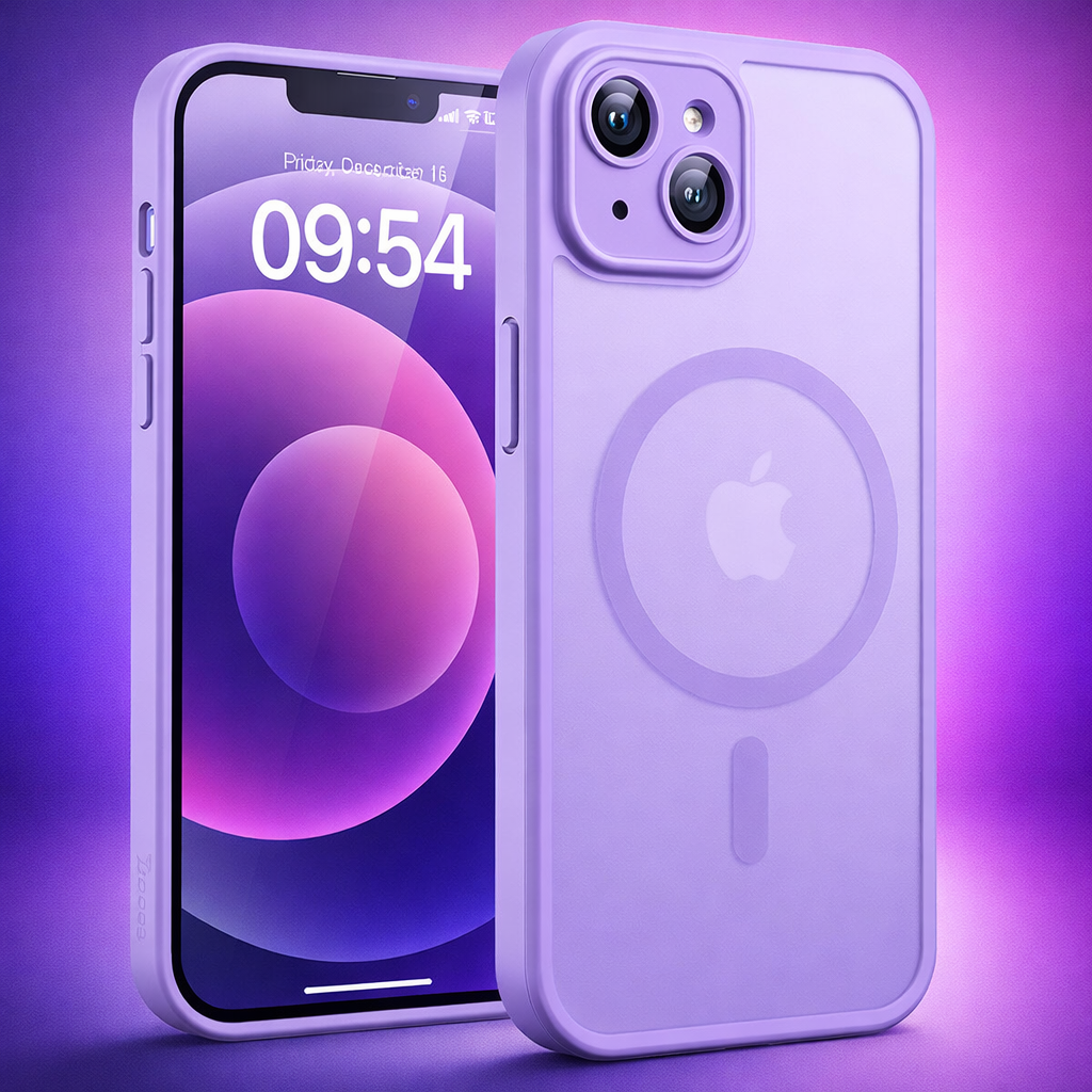 Phone Case Magnetic Slim Shockproof Protective Cover