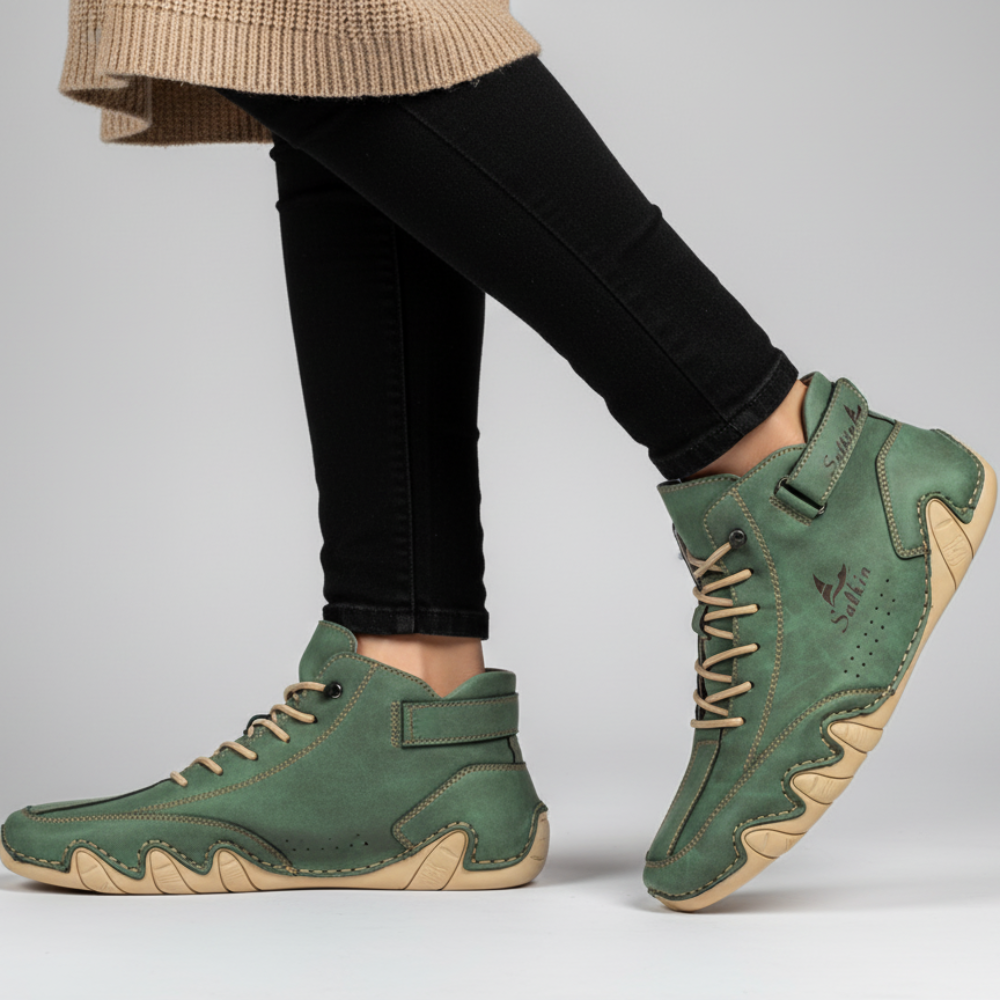 Men Barefoot Orthopedic Shoes - Ankle Support Lightweight