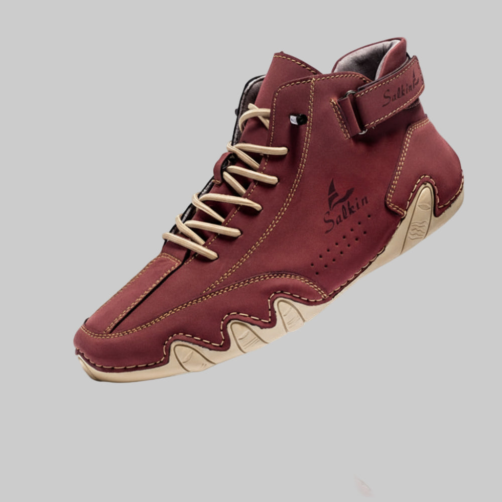 Men Barefoot Orthopedic Shoes - Ankle Support Lightweight