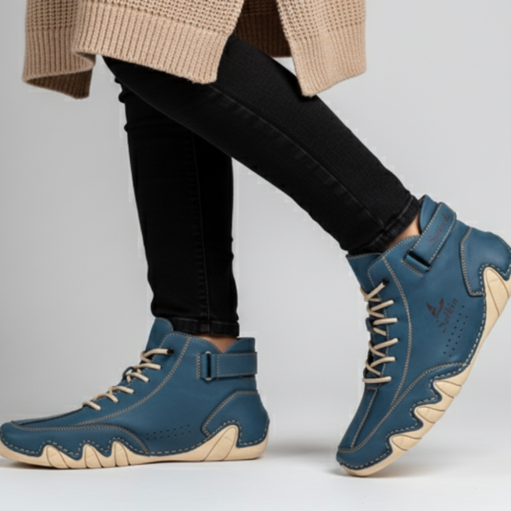 Men Barefoot Orthopedic Shoes - Ankle Support Lightweight