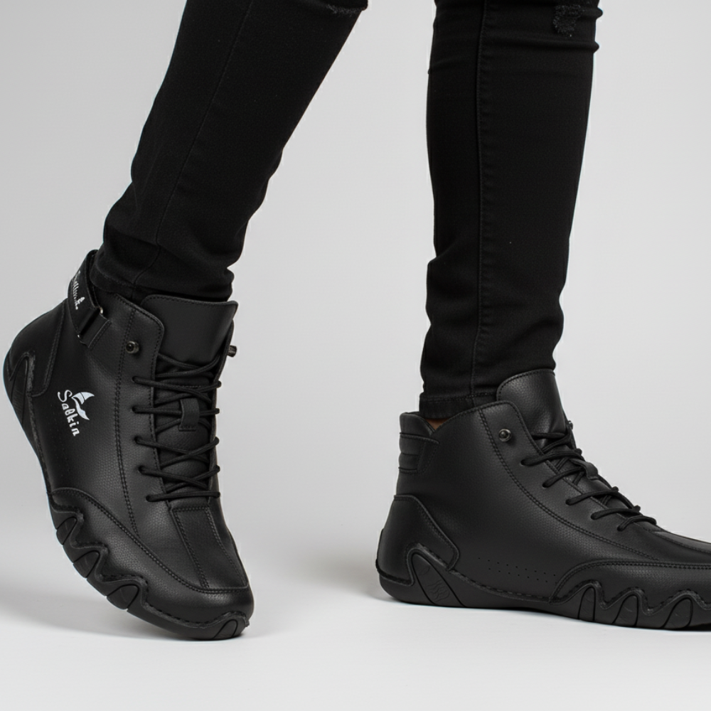 Men Barefoot Orthopedic Shoes - Ankle Support Lightweight