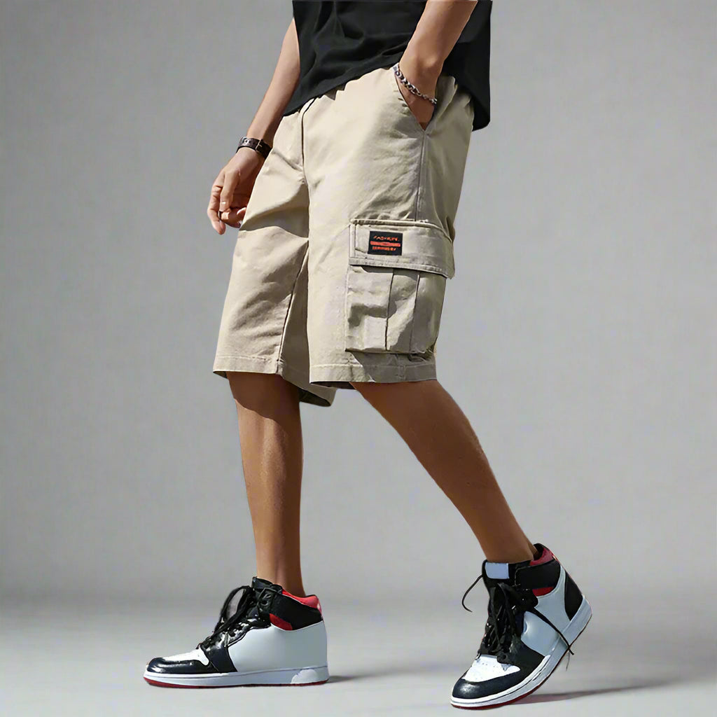 Men’s Cargo Summer Shorts | Loose Fit Streetwear