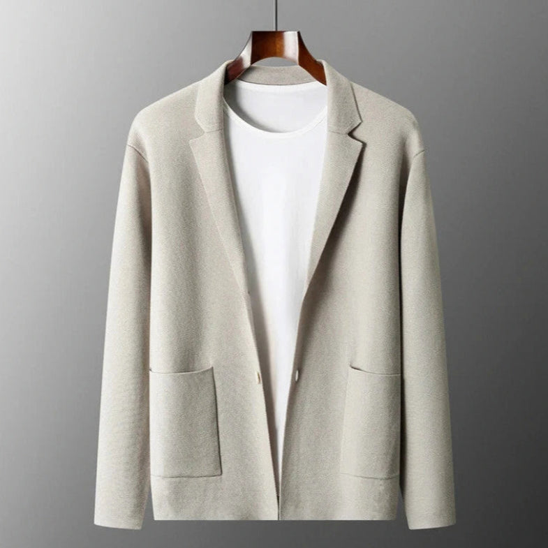 Men's Knit Long Cardigan Sweater | Casual Oversized Fit